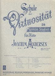 ANDERSEN 24 GRAND STUDIES OP.60 N1