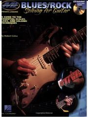HAL LEONARD CALVA ROBERT - BLUES/ROCK, SOLOING FOR GUITAR/AUDIO ACCESS CODE
