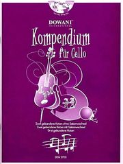 DOWANI INTERNATIONAL KOMPENDIUM FOR CELLO 3 - BK/CD