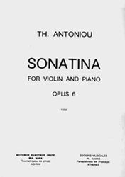 ΦΙΛΙΠΠΟΣ ΝΑΚΑΣ ΑΝΤΩΝΙΟΥ ΘΕΟΔΩΡΟΣ - SONATINA FOR VIOLIN &amp; PIANO