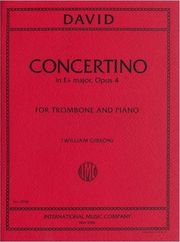 INTERNATIONAL MUSIC COMPANY DAVID FERDINAND - CONCERTINO IN EB MAJOR, OP. 4