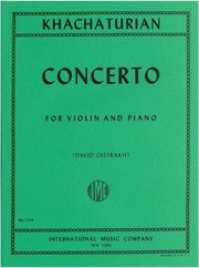 KHACHATURIAN ARAM - CONCERTO FOR VIOLIN