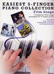 EASIEST 5-FINGER PIANO COLLECTION - FILM SONGS