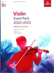 ABRSM ABRSM INITIAL GRADE - VIOLIN EXAM PACK 2020 - 2023