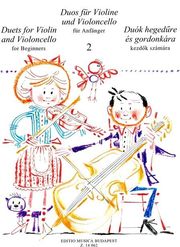 DUETS FOR VIOLIN &amp; VIOLONCELLO (FOR BEGINNERS) VOL. II