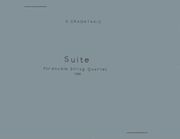 ΦΙΛΙΠΠΟΣ ΝΑΚΑΣ ΔΡΑΓΑΤΑΚΗΣ ΔΗΜΗΤΡΗΣ- SUITE FOR DOUBLE STRING QUARTET