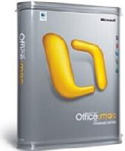 OFFICE MAC 2004 ENGLISH CD