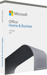 MICROSOFT OFFICE HOME AND BUSINESS 2021 GREEK EUROZONE MEDIALESS 1 PC/MAC