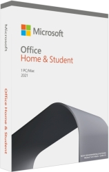 MICROSOFT MICROSOFT OFFICE HOME AND STUDENT 2021 ENGLISH EUROZONE MEDIALESS 1 PC/MAC