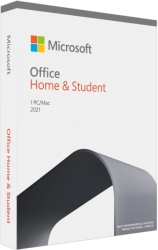 MICROSOFT OFFICE HOME AND STUDENT 2021 GREEK EUROZONE MEDIALESS 1 PC/MAC