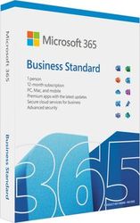 MICROSOFT 365 BUS STD RETAIL ENGLISH EUROZONE SUB 1YR MDLS P8