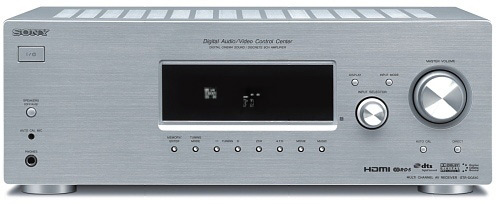 Sony Str-dg520 Silver Multi Channel AV Receiver - Ενισχυτης home audio ...
