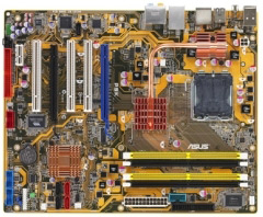Asus P5K + 2GB DDR2 1066MHz. Asus P5K + 2GB DDR2 1066MHz.
