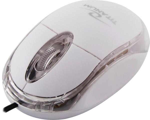 ESPERANZA TM102W TITANUM RAPTOR 3D WIRED OPTICAL MOUSE USB WHITE