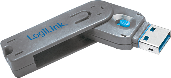 LOGILINK AU0044 PORT BLOCKER USB-A 1 KEY + 1 LOCK