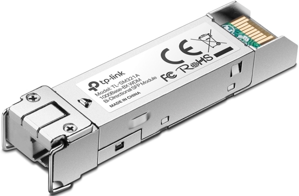 TP-LINK TL-SM321A TRANSCEIVER MODULE SFP MINI-GBIC SINGLE MODE BIDI 1000BASE-BX10-D LC