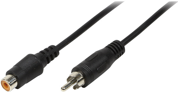 LOGILINK CA1032 AUDIO EXTENSION CABLE 1X CINCH MALE TO 1X CINCH FEMALE 5M