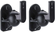 MACLEAN MC-526B WALL MOUNT SATELLITE SPEAKER BRACKET SET