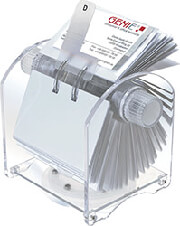 GENIE ROTATOR ΠΕΡΙΣΤΡΟΦΙΚΟ ΕΥΡΕΤΗΡΙΟ ΕΠΑΓΓΕΛΜΑΤΙΚΩΝ ΚΑΡΤΩΝ - ΚΑΡΤΟΘΗΚΗ ΓΙΑ 400 ΚΑΡΤΕΣ