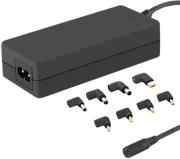 QOLTEC QOLTEC 50012 AUTOMATIC UNIVERSAL NOTEBOOK ADAPTER 90W WITH 8 TIPS