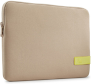 CASELOGIC CASELOGIC REFLECT 13.3'' MACBOOK PRO SLEEVE BROWN TAUPE/SUNNY LIME