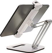 4SMARTS 4SMARTS DESK STAND ERGOFIX H23 FOR SMARTPHONES AND TABLETS SILVER/WHITE