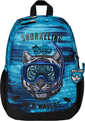 MUST ΤΣΑΝΤΑ ΠΛΑΤΗΣ ΔΗΜΟΤΙΚΟΥ TOTTO MORRAL SNORKEL M 1CC ΜΕ 2 ΘΗΚΕΣ