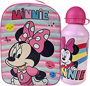 ΣΕΤ ΤΣΑΝΤΑ 31CM ΠΑΓΟΥΡΙ ΠΑΓΟΥΡΙ ΑΛΟΥΜΙΝΙΟΥ MINNIE 500ML ΝΗΠΙΟΥ