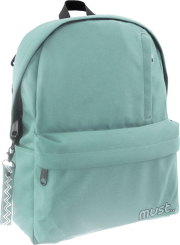 MUST ΤΣΑΝΤΑ ΠΛΑΤΗΣ MUST MONOCHROME RPET ΑΝΟΙΧΤΟ ΠΡΑΣΙΝΟ ΜΕ 1 ΚΕΝΤΡΙΚΗ ΘΗΚΗ