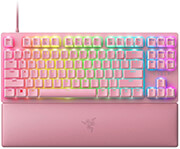 RAZER RAZER HUNTSMAN V2 TENKEYLESS QUARTZ - RGB OPTICAL GAMING KEYBOARD (LINEAR RED SWITCH) - US LAYOUT