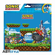 ABYSSE ABYSSE SONIC - SONIC, TAILS DOCTOR ROBOTNIK FLEXIBLE MOUSEPAD (ABYACC408)