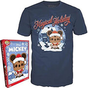 FUNKO FUNKO BOXED TEES: DISNEY HOLIDAY - SANTA MICKEY (L)