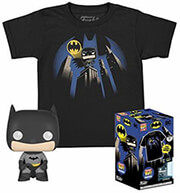 FUNKO FUNKO POCKET POP! TEE (CHILD): DC - BATMAN (SPECIAL EDITION) VINYL FIGURE T-SHIRT (L)