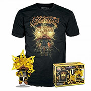 FUNKO F.P!TEE(ADULT):MARVEL SPIDER-MAN NO WAY HOME S3-ELECTRO(GLOWS IN THE DARK) VINYL FIGURE T-SHIRT (S)