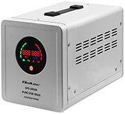 QOLTEC QOLTEC UNINTERRUPTIBLE POWER SUPPLY PURE SINE WAVE UPS 500VA 350W CONSTANT PHASE GREY