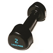 LIVEPRO ΑΛΤΗΡΕΣ STUDIO DUMBBELL LIVEPRO 2KG ΖΕΥΓΟΣ