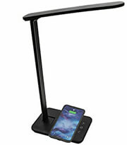 DENVER LQI-105 LED DESK LAMP WITH WIRELESS QI CHARGER