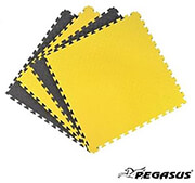 PEGASUS ΔΑΠΕΔΟ ΠΡΟΣΤΑΣΙΑΣ PUZZLE EVA 2.00 CM ΜΑΥΡΟ/ΚΙΤΡΙΝΟ