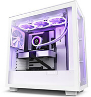 NZXT CASE NZXT H7 ELITE RGB MIDI TOWER WHITE WINDOW