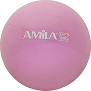 AMILA ΜΠΑΛΑ ΓΥΜΝΑΣΤΙΚΗΣ AMILA PILATES BALL 25CM ΡΟΖ BULK