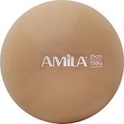 AMILA ΜΠΑΛΑ ΓΥΜΝΑΣΤΙΚΗΣ AMILA PILATES BALL 25CM ΧΡΥΣΗ BULK