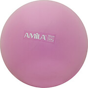 AMILA ΜΠΑΛΑ ΓΥΜΝΑΣΤΙΚΗΣ AMILA PILATES BALL 19CM ΡΟΖ BULK 95806