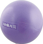 ΜΠΑΛΑ ΓΥΜΝΑΣΤΙΚΗΣ AMILA PILATES BALL 19CM ΜΩΒ BULK 48430