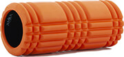 AMILA AMILA FOAM ROLLER PLEXUS Φ14X33CM ΠΟΡΤΟΚΑΛΙ/ΜΑΥΡΟ