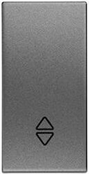 EUROLAMP 152-20404 ΔΙΑΚΟΠΤΗΣ 1 MODULES A/R ΓΡΑΦΙΤΗΣ