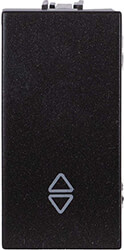 EUROLAMP EUROLAMP 152-20104 ΔΙΑΚΟΠΤΗΣ 1 MODULES A/R ΜΑΥΡΟ