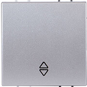 EUROLAMP 152-20206 ΔΙΑΚΟΠΤΗΣ 2 MODULES A/R ΝΙΚΕΛ ΜΑΤ