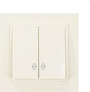 EUROLAMP 152-10207 ΔΙΑΚΟΠΤΗΣ A/R-K/R ΜΠΕΖ