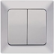 EUROLAMP EUROLAMP 152-12204 ΔΙΑΚΟΠΤΗΣ A/R-K/R ΝΙΚΕΛ MAT