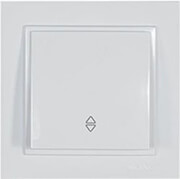 EUROLAMP 152-10103 ΔΙΑΚΟΠΤΗΣ A/R ΚΟΥΜΠΩΤΟΣ ΛΕΥΚΟΣ